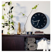 IKEA BONDIS Wall clock, black | IKEA Wall & table clocks | Eachdaykart - EachDayKart