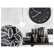 IKEA BONDIS Wall clock, black | IKEA Wall & table clocks | Eachdaykart - EachDayKart