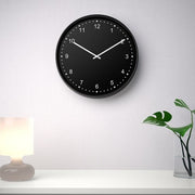 IKEA BONDIS Wall clock, black | IKEA Wall & table clocks | Eachdaykart - EachDayKart