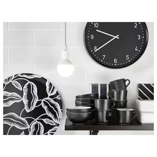 IKEA BONDIS Wall clock, low-voltage/black | IKEA Wall & table clocks | Eachdaykart - EachDayKart