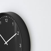 IKEA BONDIS Wall clock, low-voltage/black | IKEA Wall & table clocks | Eachdaykart - EachDayKart