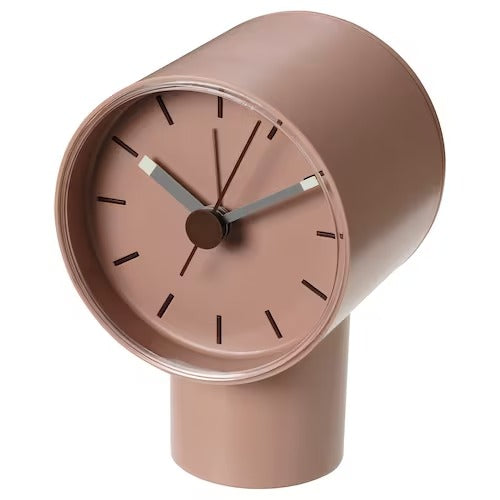 IKEA BONDTOLVAN Alarm clock, analog/pale pink | IKEA Alarm clocks | Eachdaykart - EachDayKart