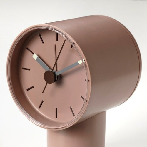 IKEA BONDTOLVAN Alarm clock, analog/pale pink | IKEA Alarm clocks | Eachdaykart - EachDayKart