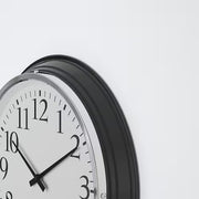 IKEA BRAVUR Wall clock, black | IKEA Wall & table clocks | Eachdaykart - EachDayKart