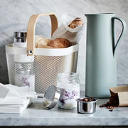 IKEA DAGKLAR Jar with insert, clear glass/stainless steel | Food containers | Storage & organisation | Eachdaykart - EachDayKart