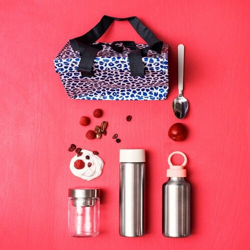 IKEA DAGKLAR Jar with insert, clear glass/stainless steel | Food containers | Storage & organisation | Eachdaykart - EachDayKart