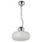 IKEA DEJSA Pendant lamp, chrome-plated/opal white glass | IKEA ceiling lights | Eachdaykart