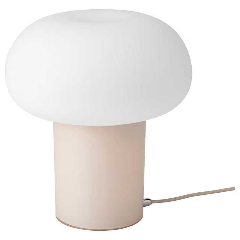 IKEA DEJSA Table lamp, beige/opal white glass | IKEA table lamps | Eachdaykart - EachDayKart