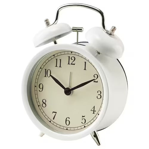 IKEA DEKAD Alarm clock, white | IKEA Alarm clocks | Eachdaykart - EachDayKart