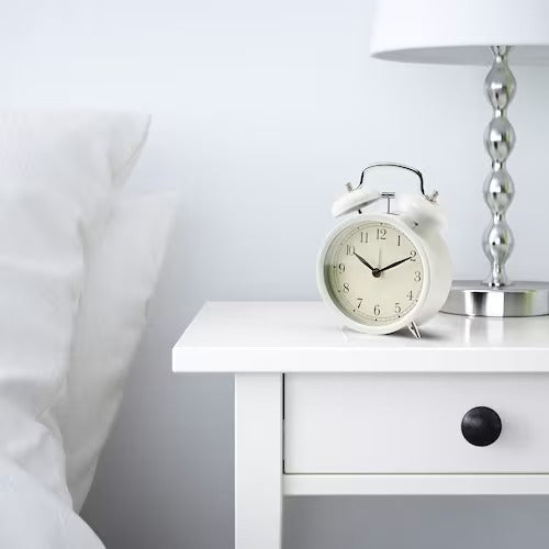 IKEA DEKAD Alarm clock, white | IKEA Alarm clocks | Eachdaykart - EachDayKart