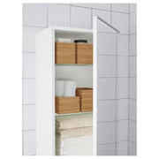 IKEA DRAGAN 4-piece bathroom set, bamboo | IKEA Bathroom boxes & baskets | IKEA Storage boxes & baskets | IKEA Small storage & organisers | Eachdaykart - EachDayKart