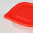 IKEA DRAKFISK Food container, transparent/red | Food containers | Storage & organisation | Eachdaykart
