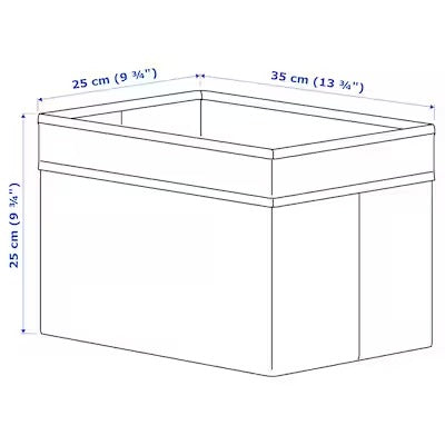 IKEA DRONA Box, white | IKEA Paper & media boxes | IKEA Storage boxes & baskets | IKEA Small storage & organisers | Eachdaykart - EachDayKart