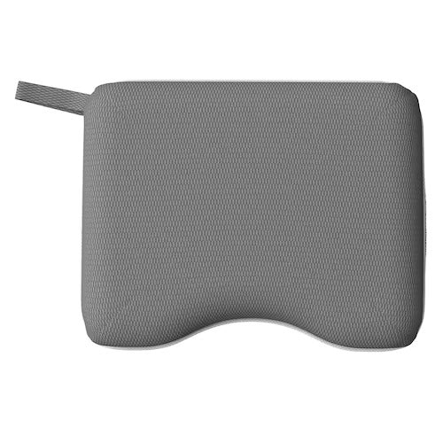 IKEA DVARGTULPAN Travel pillow, dark grey/melange ergonomic | Travel accessories | IKEA Bags | Eachdaykart - EachDayKart