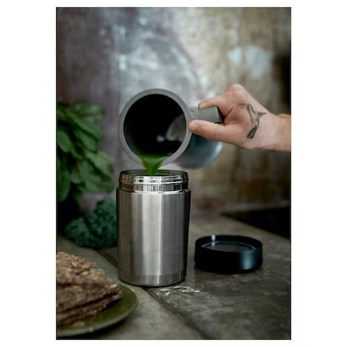IKEA EFTERFRAGAD Food vacuum flask, stainless steel | Food containers | Storage & organisation | Eachdaykart - EachDayKart