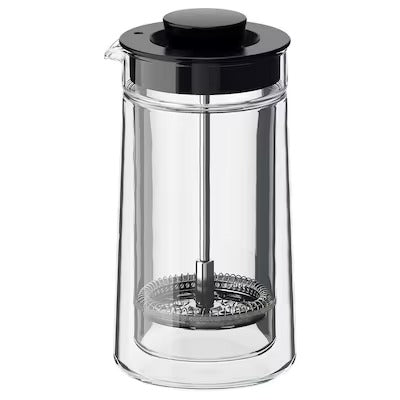 IKEA EGENTLIG Coffee/tea maker, double-walled/clear glass | IKEA Coffee makers & accessories | IKEA Coffee & tea | Eachdaykart