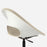 IKEA ELDBERGET / MALSKAR Swivel chair, beige/black | IKEA Desk chairs for home | IKEA Desk chairs | Eachdaykart