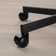 IKEA ELDBERGET / MALSKAR Swivel chair, dark grey/black | IKEA Desk chairs for home | IKEA Desk chairs | Eachdaykart - EachDayKart