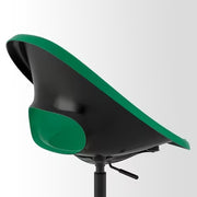 IKEA ELDBERGET / MALSKAR Swivel chair, green/black | IKEA Desk chairs for home | IKEA Desk chairs | Eachdaykart - EachDayKart