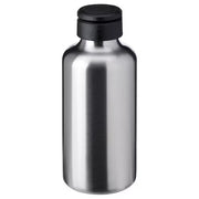 IKEA ENKELSPÅRIG Water bottle, stainless steel/black | Water bottle & travel mugs | Storage & organisation | Eachdaykart - EachDayKart