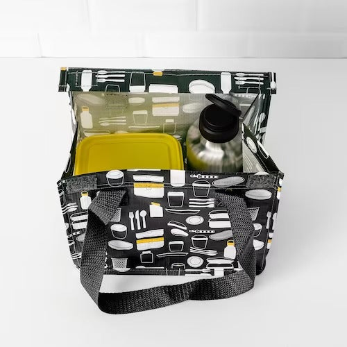 IKEA ENKELSPÅRIG Water bottle, stainless steel/black | Water bottle & travel mugs | Storage & organisation | Eachdaykart - EachDayKart