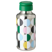 IKEA ENKELSPARIG Water bottle, stainless steel/patterned multicolour | Water bottle & travel mugs | Storage & organisation | Eachdaykart - EachDayKart