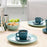 IKEA FARGKLAR Cup with saucer, glossy/dark turquoise | IKEA Mugs & cups | IKEA Coffee & tea | Eachdaykart