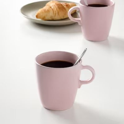 IKEA FARGKLAR Mug, matt light pink | IKEA Mugs & cups | IKEA Coffee & tea | Eachdaykart
