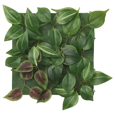 IKEA FEJKA Artificial plant, wall mounted/in/outdoor green/lilac | IKEA Artificial plants & flowers | IKEA Plants & flowers | IKEA Decoration | Eachdaykart