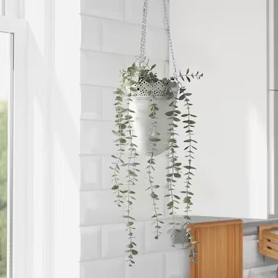 IKEA FFEJKA Artificial potted plant, in/outdoor hanging/eucalyptus | IKEA Artificial plants & flowers | IKEA Plants & flowers | IKEA Decoration | Eachdaykart