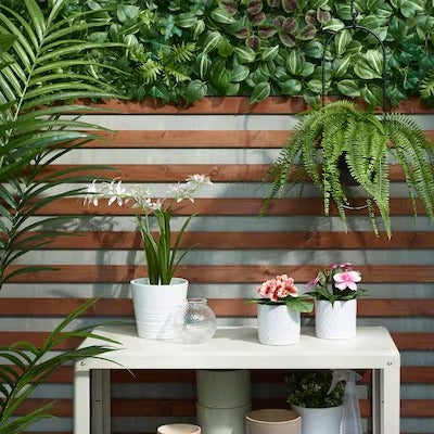 IKEA FEJKA Artificial potted plant, in/outdoor hanging/fern | IKEA Artificial plants & flowers | IKEA Plants & flowers | IKEA Decoration | Eachdaykart