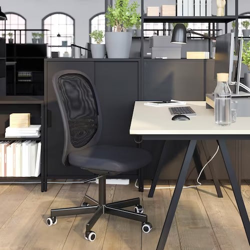 IKEA FLINTAN Office chair, black | IKEA Desk chairs for home | IKEA Desk chairs | Eachdaykart