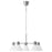 IKEA FLUGBO Chandelier, 5-armed, nickel-plated/glass | IKEA ceiling lights | Eachdaykart