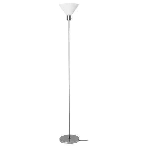IKEA FLUGBO Floor uplighter, nickel-plated | IKEA Floor Lamps | Eachdaykart