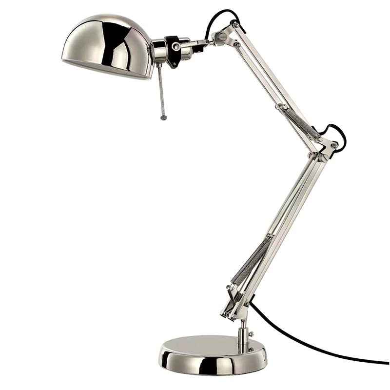 IKEA FORSA Work Lamp Nickel Plated | Eachdaykart - EachDayKart