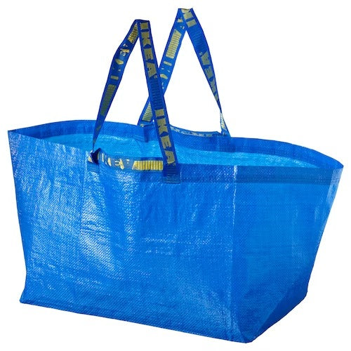 IKEA FRAKTA Carrier bag, large, blue | Shopping bags & tote bags | IKEA Bags | Eachdaykart