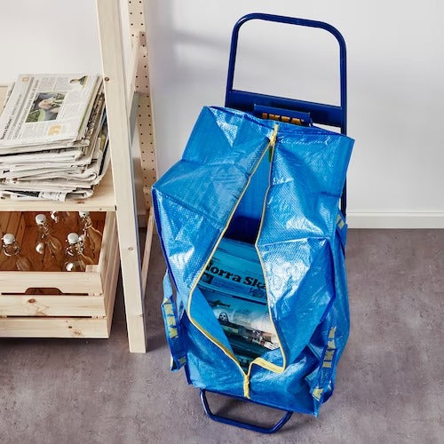 IKEA FRAKTA Trolley, blue | Shopping bags & tote bags | IKEA Bags | Eachdaykart - EachDayKart