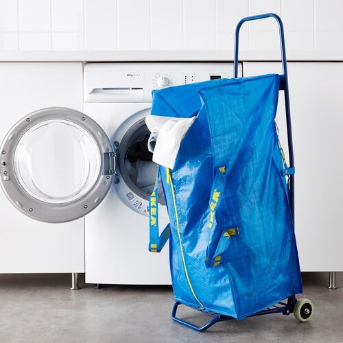 IKEA FRAKTA Trolley with trunk, blue | Shopping bags & tote bags | IKEA Bags | Eachdaykart - EachDayKart