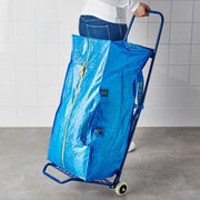 IKEA FRAKTA Trolley with trunk, blue | Shopping bags & tote bags | IKEA Bags | Eachdaykart - EachDayKart