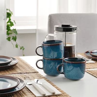IKEA GLADELIG Mug, blue | IKEA Mugs & cups | IKEA Coffee & tea | Eachdaykart