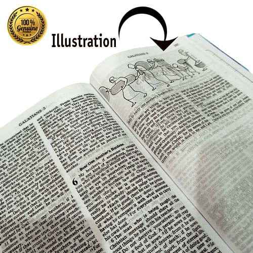 Good news bible illustrated edition english by bsi - EachDayKart