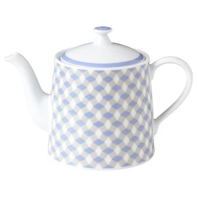 IKEA GOKVALLA Teapot, white/blue | IKEA Tea pots & accessories | IKEA Coffee & tea | Eachdaykart