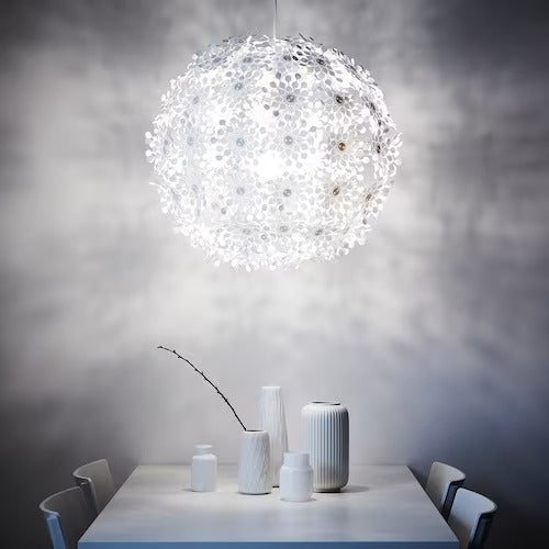 IKEA GRIMSAS Pendant lamp, white, 55 cm (22 ") | IKEA ceiling lights | Eachdaykart