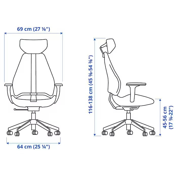 IKEA GRUPPSPEL Gaming chair, Gunnared beige | IKEA Gaming chairs | IKEA Desk chairs | Eachdaykart