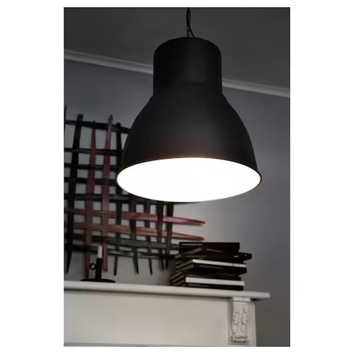 IKEA HEKTAR Pendant lamp, dark grey, 47 cm (19 ") | IKEA ceiling lights | Eachdaykart - EachDayKart
