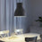 IKEA HEKTAR Pendant lamp, dark grey, 38 cm (15 ") | IKEA ceiling lights | Eachdaykart