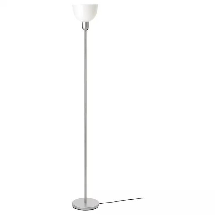 IKEA HEKTOGRAM Floor uplighter, silver-colour/white | IKEA Floor Lamps | Eachdaykart