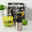 IKEA HETLEVRAD Insulated flask, stainless steel/black | Water bottle & travel mugs | Storage & organisation | Eachdaykart