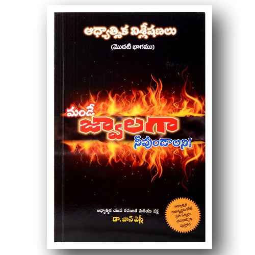 Bible Wonders – Mande Jwalaga Neevu Undalani (Telugu) Dr John Wesley by Shekena Publications - Telugu Christian Books - EachDayKart