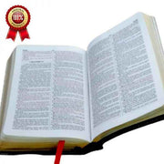 Authorized King James Version (Red Letter and Pocket Size) Edition Leather Bound - English Bibles - EachDayKart
